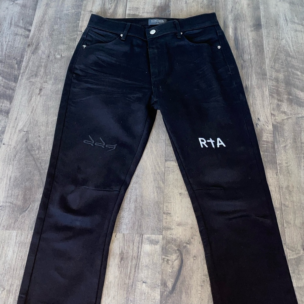 DDG X RtA jeans size 30 worn once black